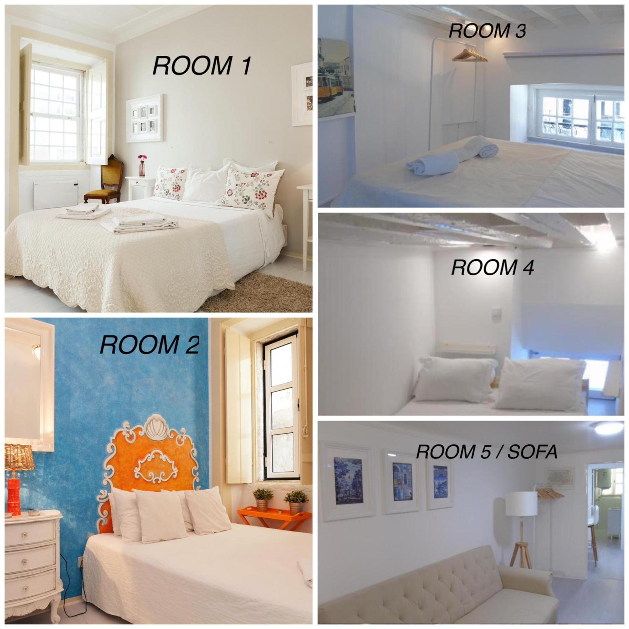 Alfama Vintage 1 Ten Guests - Alfama Vintage 2 Five Guests - Alfama Vintage 3 Three Guests Lisboa Eksteriør bilde